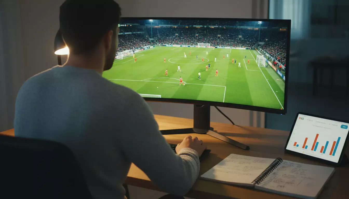 Analyse de match de football avant un pari sportif