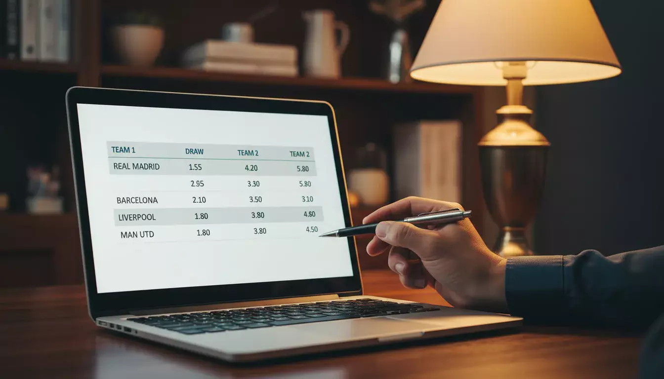 Comprendre les cotes de paris sportifs et la probabilité implicite